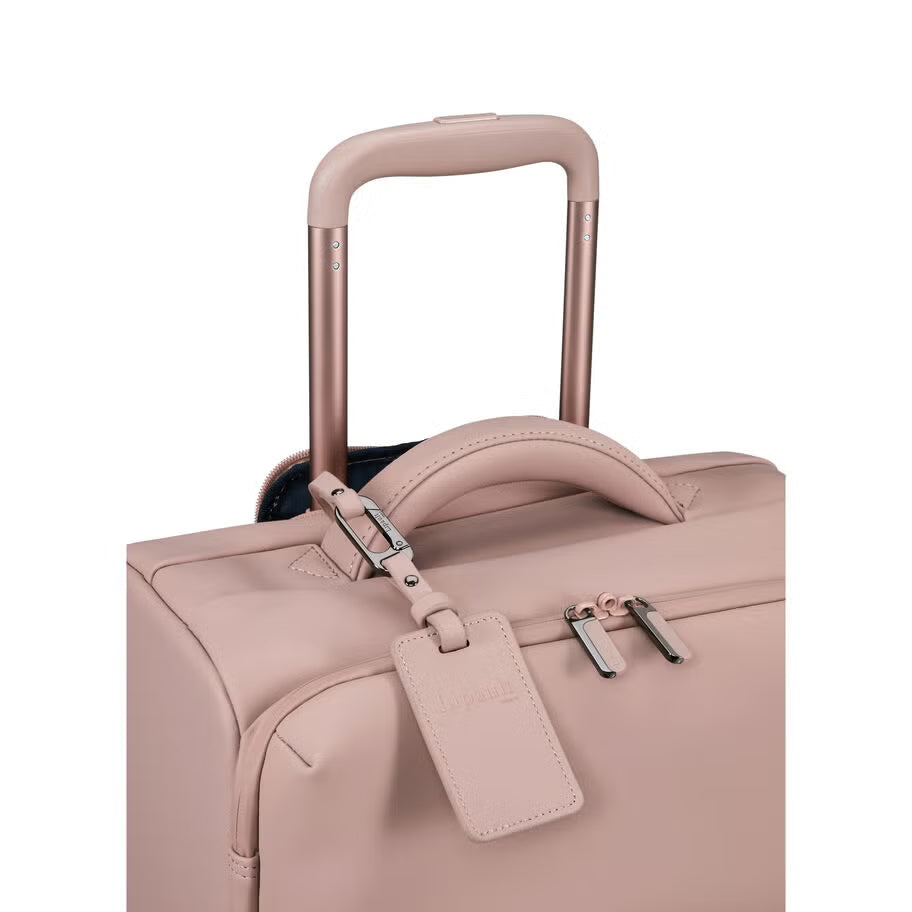 Blush Tone Soft Fabric Carry Gym Suitcase