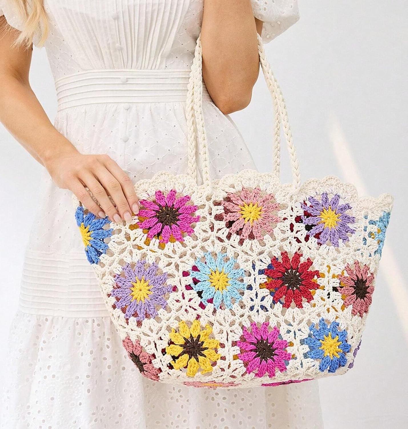 Bohemian Style Straw Shoulder Bag Fashion Women's Bag