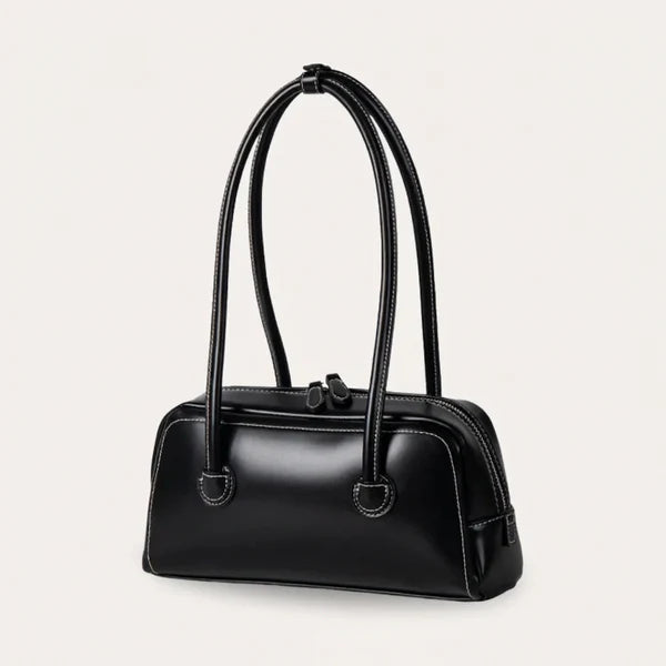Sleek Baguette Shoulder Bag